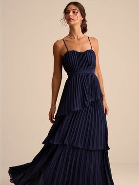 lilja navy blue floral print maxi dress Lulus | Dresses | Lulus Lilja Cream Floral Print Maxi Dress